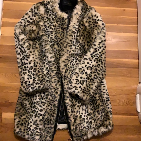 NWOT Zara Leopard Coat - Picture 2 of 4